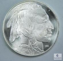 One Ounce Buffalo/Indian Silver Round