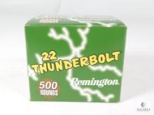 500 Rounds Remington Thunderbolt .22 Long Rifle 40 Grain