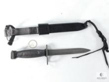 US M7 Bayonet with a M10 Scabbard for the M-16 Rifle