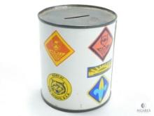 Cub Scout Metal Piggy Bank