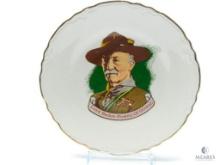 Lord Baden-Powell of Gilwell Ceramic Plate - Creemore China & Glass