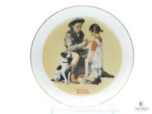 Boy Scouts of America - Norman Rockwell Collection - To The Rescue! - Ceramic Decorative Plate