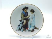 1979 Boy Scouts of America - "The Young Doctor" - Ceramic Plate - Norman Rockwell