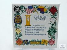 Cub Scout Promise Plaque