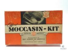 Boy Scouts of America "Make your Own" Leather Handicraft Kits Official Moccasin-Kit