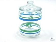 Girl Scouts of America Glass Cookie Jar