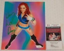 Kay Lee Ray Autographed Signed 8x10 Photo WWF WWE JSA NXT Wrestling Alba Fyre