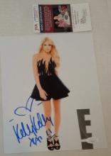 Kelly Kelly Autographed Signed 8x10 Photo WWF WWE JSA AEW Divas Barbie Blank