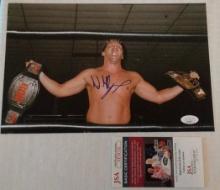Nigel McGuinness Autographed Signed JSA WWF Wrestling 8x12 Photo WWE ROH Indy AEW Announcer