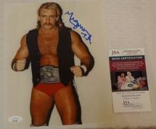 Magnum TA Autographed Signed 8x10 Photo WWE JSA WWF Wrestling NWA T.A. Allen