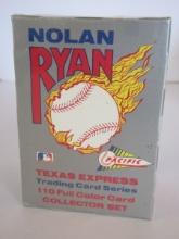 Nolan Ryan 1991 Pacific Baseball Trading Cards 110 Full Color Card Collector Set Texas Express