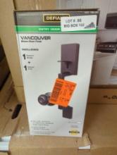 Defiant Vancouver Matte Black Entry Door Handle Set HPX9G3, Appears to be New in Factory Sealed Box