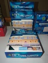 (UPH) 2 BOXES OF EASY DECOR 15' TUBE LIGHTS, OPEN BOXES