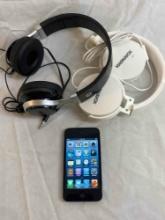 Brand New: Magnavox headphones and lightly used unlocked IPod Touch/8gb. Bluetooth ready.