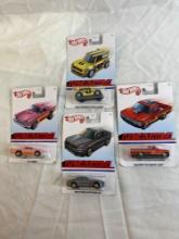 Brand New: 4 assorted Hot Wheels collectibles- Flying Customs series