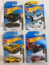 Brand New: 4 assorted Hot Wheels collectibles