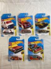 Brand New: 5 assorted Hot Wheels collectibles