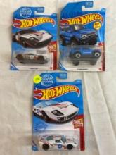 Brand New: 3 assorted Hot Wheels collectibles