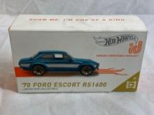 Hot Wheels id 70 Ford Escort RS1600