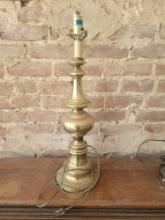 Vintage Brass Lamp $5 STS