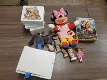 BOX OF MISCELLANEOUS: MINNIE MOUSE DOLL