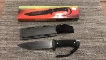 TAC XTREME BLACK BLADE KNIFE       TX-4668BLK