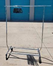 Mobile Clothing Rack