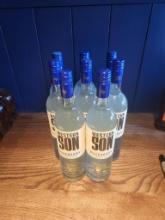 8 Bottles of Western Son Blueberry Vodka1L