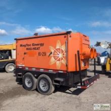 HEATER, 2006 MAGTEC TUNDRA-1500, CAT C6.6 DIESEL, TANDEM AXLE TRAILER MOUNTED