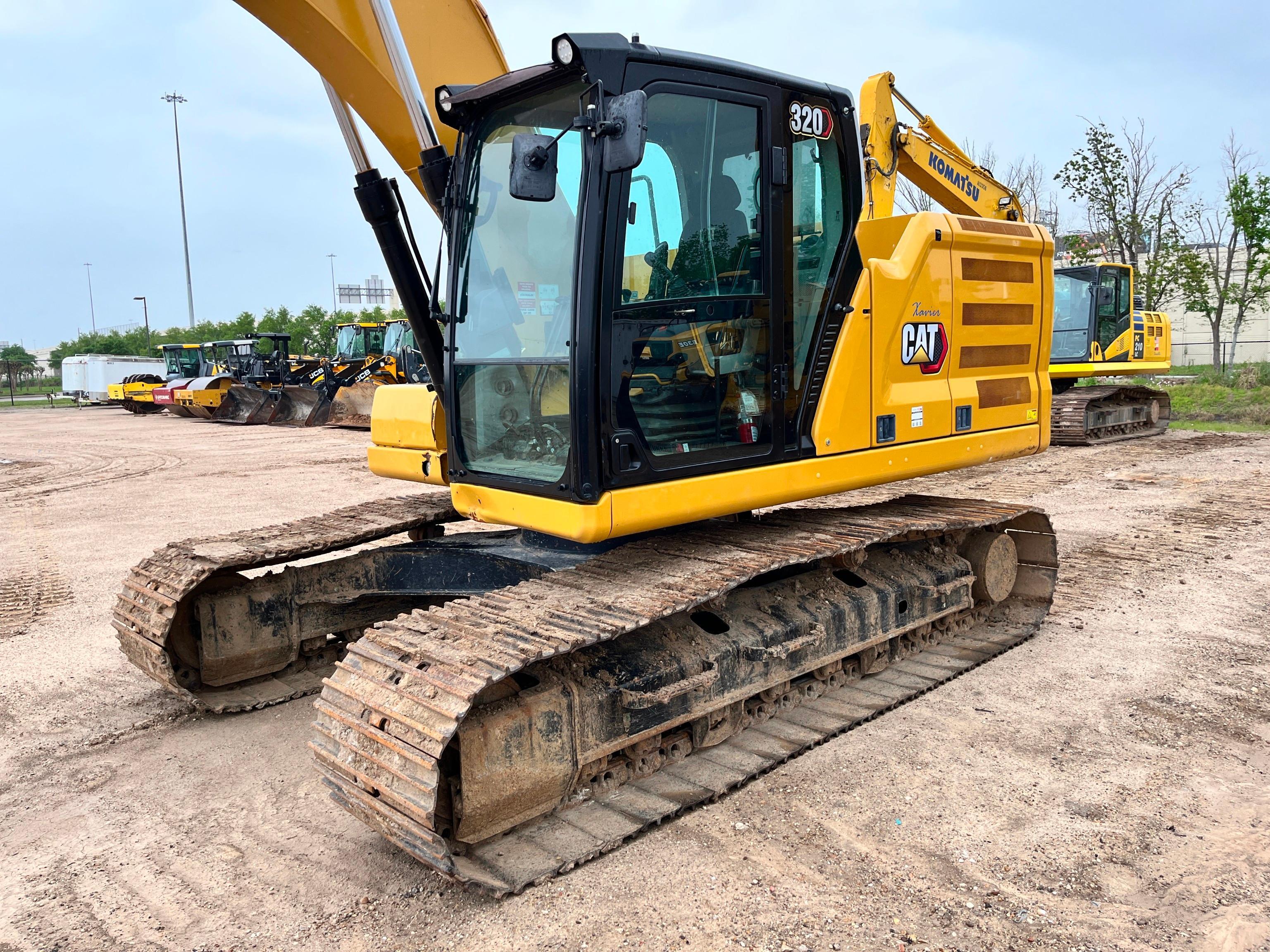 2021 CAT 320 HYDRAULIC EXCAVATOR SN:CAT00320JMYK11108 powered by Cat C4.4 diesel engine, equipped