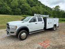 NEW 2022 DODGE 5500 SERVICE TRUCK VIN: 440170 4x4, powered by 6.7L diesel engine, equipped with