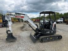 NEW UNUSED BOBCAT E35R2-SERIES HYDRAULIC EXCAVATOR SN-915365, powered by diesel engine, equipped