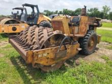 DYNAPAC CA15PD VIBRATORY ROLLER SN:1076 S17 powered by Detroit diesel engine, equipped with OROPS,