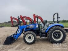 NEW NEW HOLLAND WORKMASTER 75 AGRICULTURAL TRACTOR SN:04933...4x4, powered by diesel engine, 75hp,