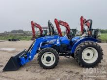 NEW UNUSED NEW HOLLAND WORKMASTER 70 AGRICULTURAL TRACTOR 4x4, SN;NH5651025... powered by diesel