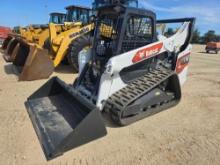 UNUSED BOBCAT T76 RUBBER TRACKED SKID STEER SN-27823 powered by diesel engine, equipped with