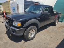 2007 FORD RANGER PICKUP TRUCK VN:A93970,...powered by gas engine, equipped with power steering, Fish