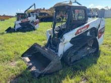 2021 BOBCAT T62 RUBBER TRACKED SKID STEER SN:B4SF11460 powered by diesel engine, equipped with