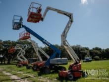 2015 SNORKEL A46JE ELECTRIC BOOM LIFT SN:A46JE-04-000107 electric powered, equipped with 46ft.