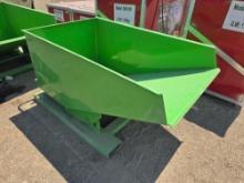 NEW SELF-DUMPING HOPPERS TG50 SCRAP RECYCLING EQUIPMENT 0.5 cubic yard volume Weight: 172 pounds