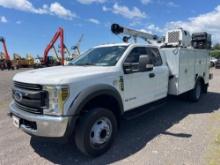 2019 FORD F550 SERVICE TRUCK VN:F41616 powered by Power stroke 6.7L V8 turbo diesel engine, equipped