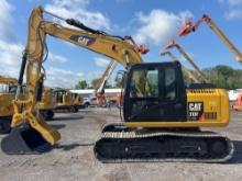 2021 CAT 313FL GC HYDRAULIC EXCAVATOR SN:ZGS00142 powered by Cat diesel engine, equipped with Cab,