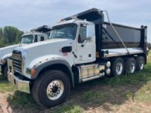 2025 MACK GR84FR DUMP TRUCK powered by Mack MP8 diesel engine, 425hp, equipped with Allison RDS 4500