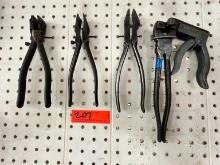 GLASS PLIERS - ASSORTED SIZES SUPPORT EQUIPMENT