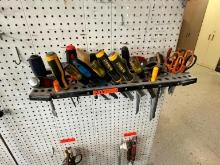 QTY OF ASSORTED CHISELS, SCISSORS, MISC. TOOLS SUPPORT EQUIPMENT