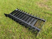 NEW ROOT RAKE SKID STEER ATTACHMENT