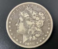 1878 US Morgan Silver Dollar CC