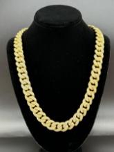 10kt Gold and Diamond Necklace