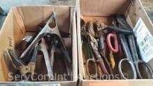 Sheet Metal Snips, Scissors and Clamps