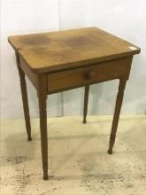 Primitive One Drawer Sm. 29 Inch Tall Table